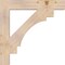 Ekena Millwork Merced Block Smooth Bracket, Douglas Fir, 5 1/2"W x 38"D x 38"H BKT06X38X38MRC05SDF - alternate 4
